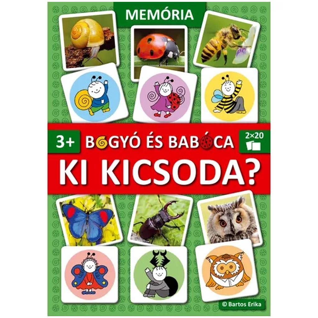 Bogyó és Babóca: Ki Kicsoda? memóriajáték kép 1