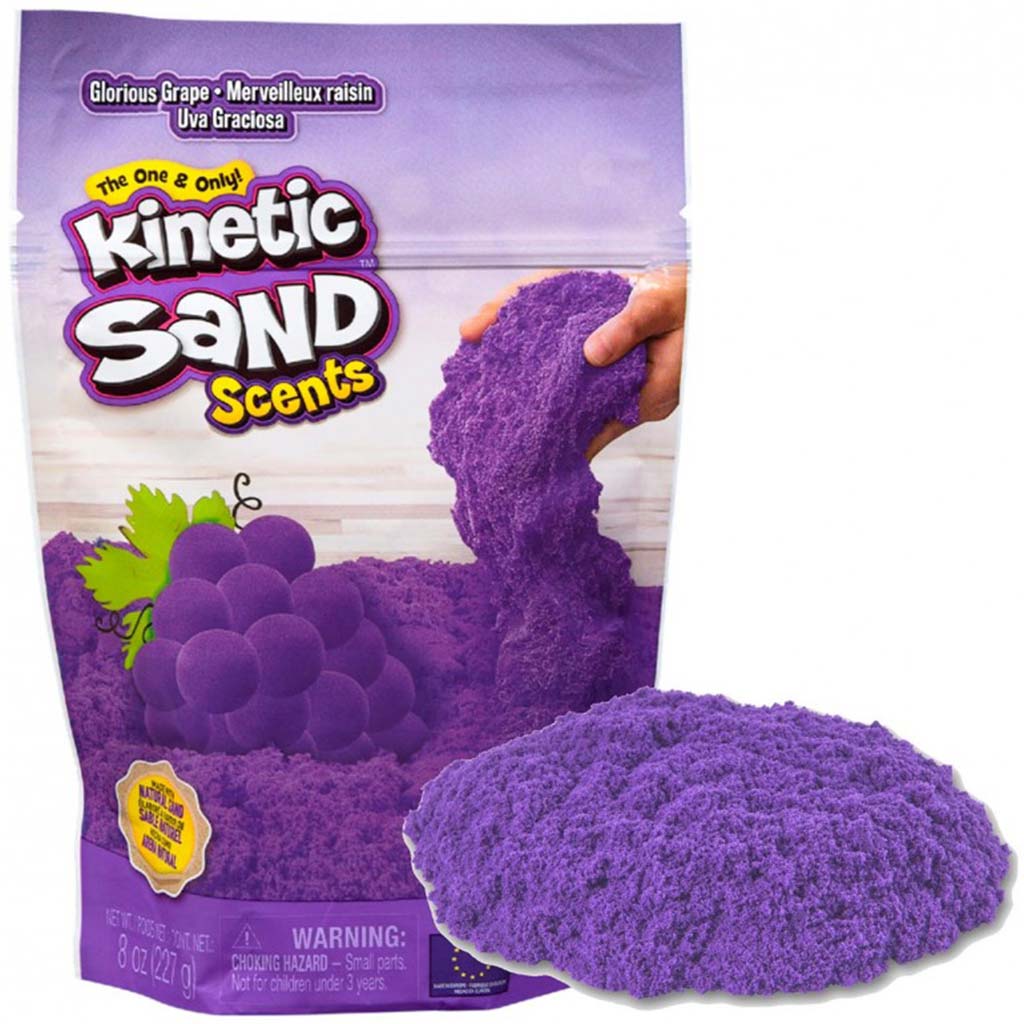 Kinetic Sand Scents: Illatos homokgyurma 227g - Szőlő - Spin Master kép 1