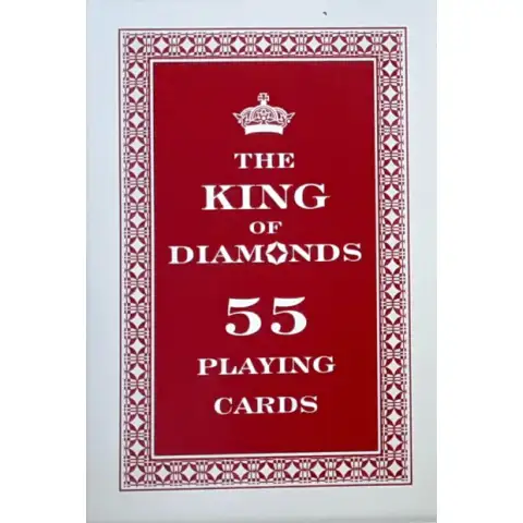 The king of diamonds römi kártya 55 lapos - Trefl kép 1