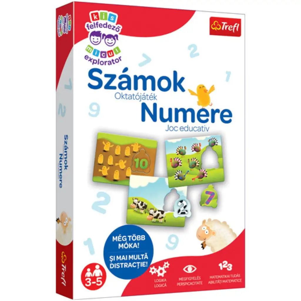 Kis felfedező: Számok oktatójáték - Trefl kép 1