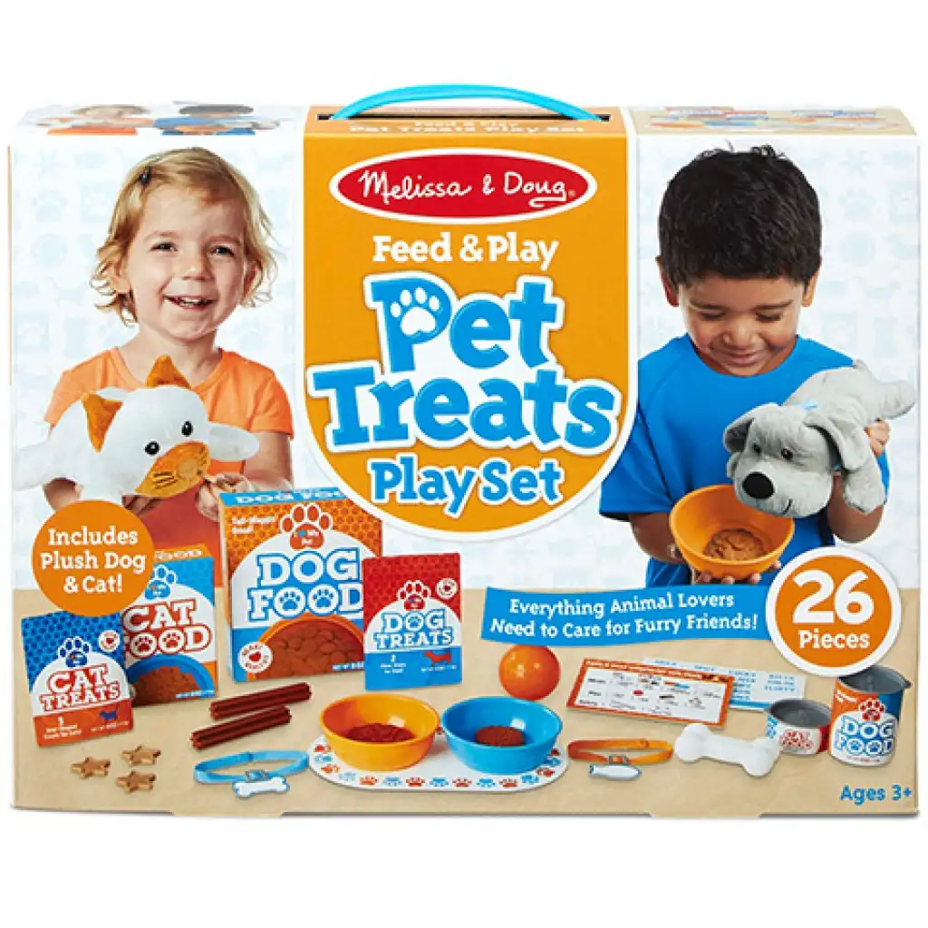 Kisállat ápoló és etető játékszett - Melissa & Doug kép 1