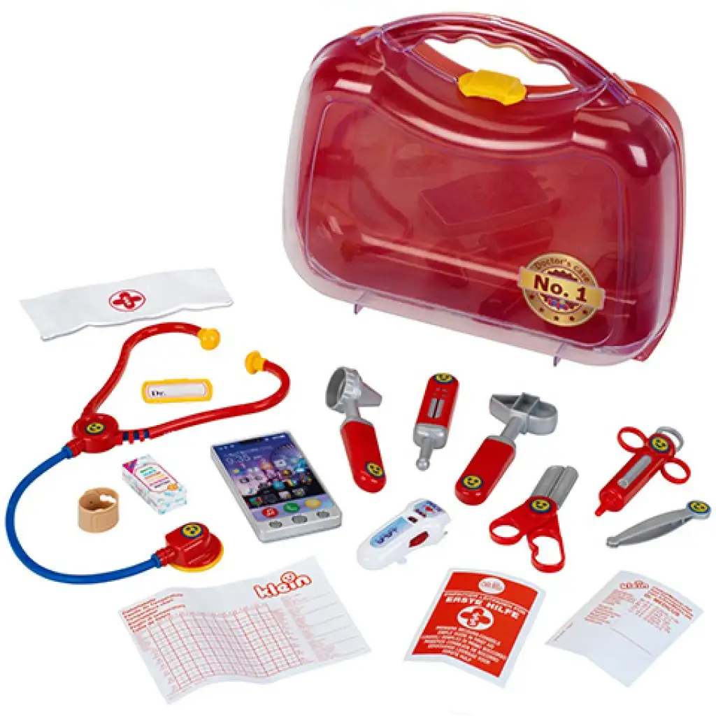 Doktortáska 16db-os készlet - Klein Toys kép 1