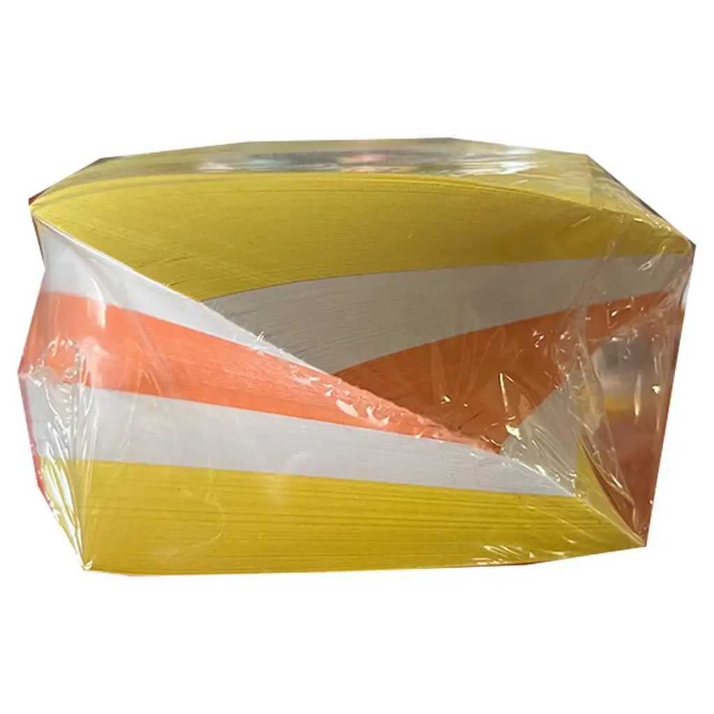Színes csavart jegyzettömb 8,5x8,5x6cm kép 1