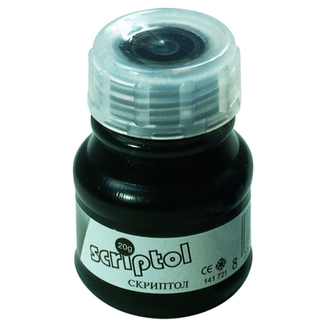 ICO: Koh-I-Noor V0141701002LP fekete tus tinta 20gramm kép 1