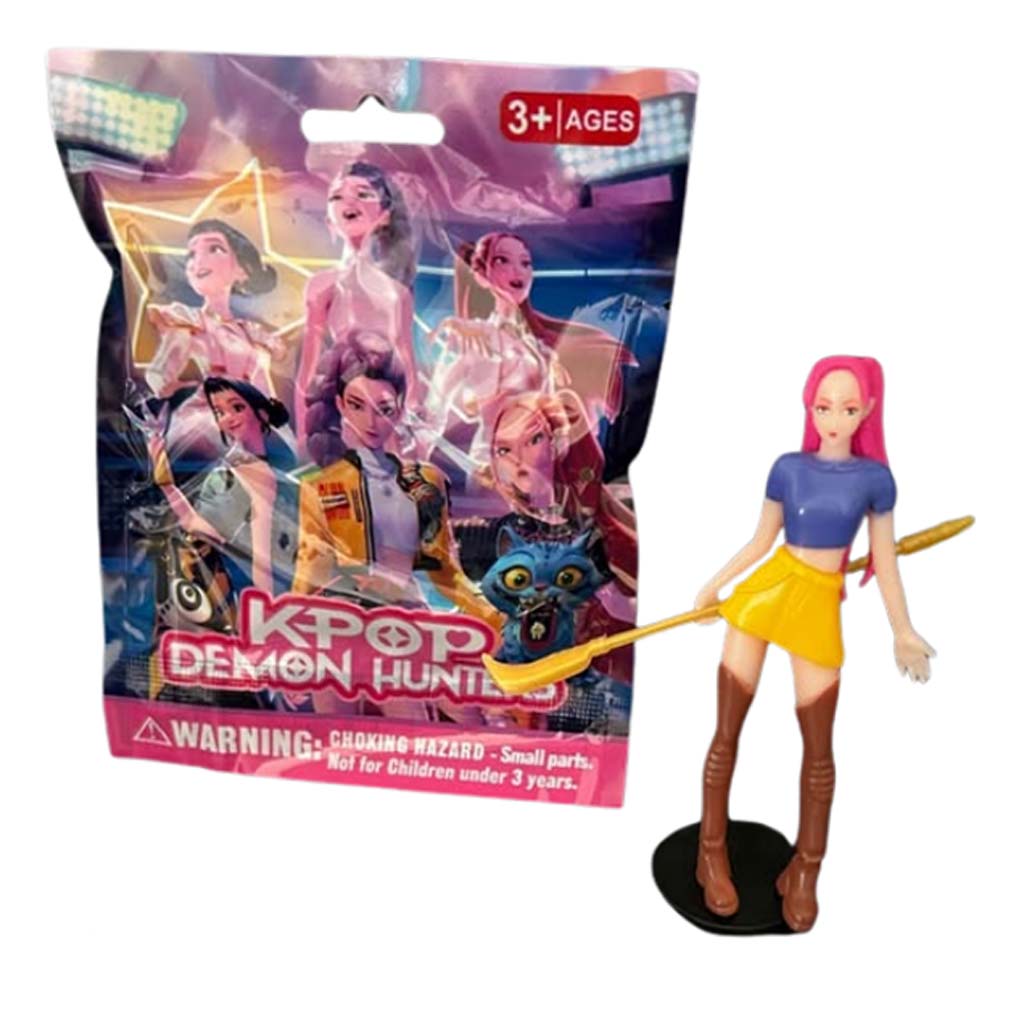 K-Pop Demon Hunters meglepetés figura kártyával kép 1