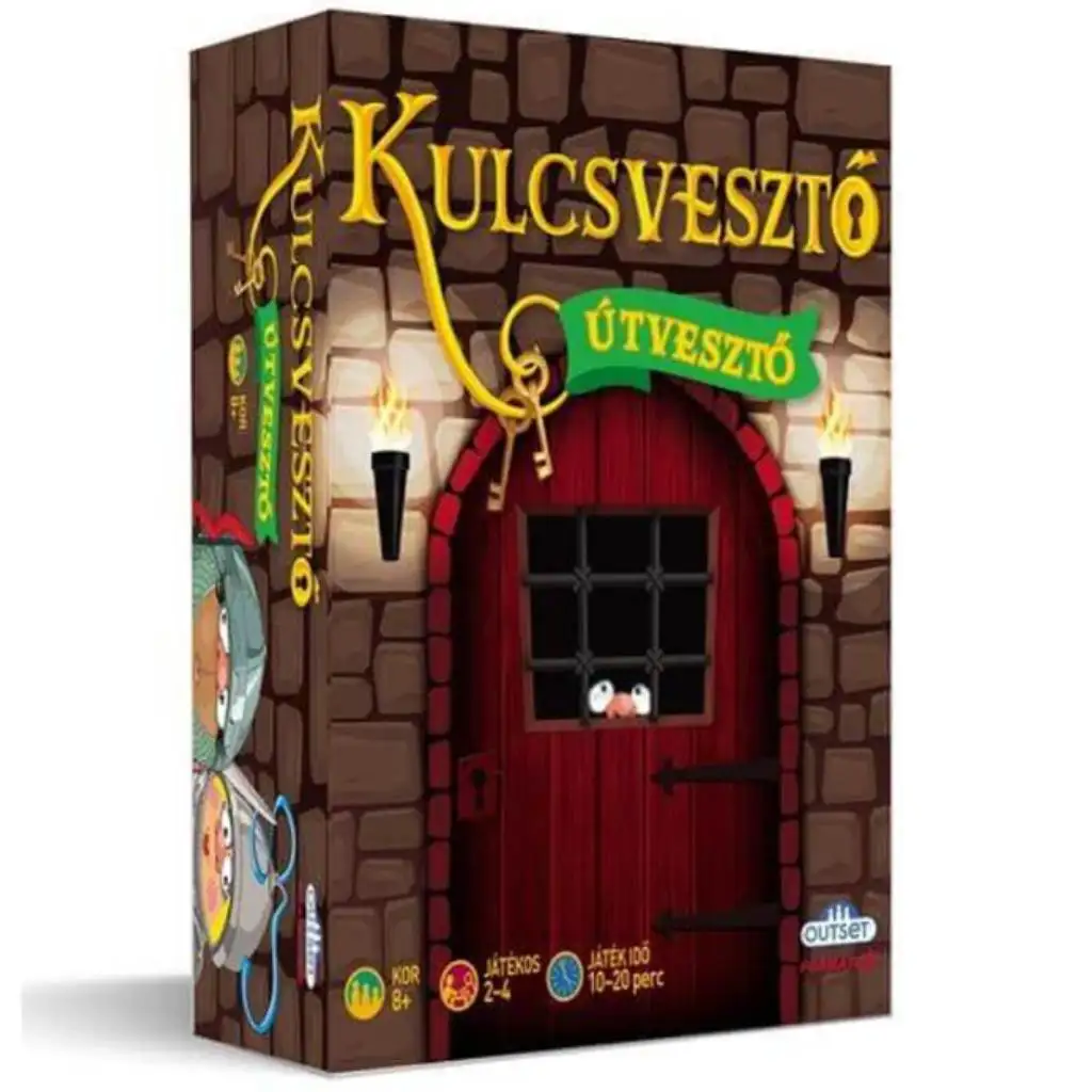 Kulcsvesztő útvesztő társasjáték kép 1