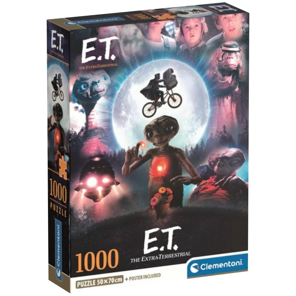 Kultfilmek: E.T. puzzle 1000 db-os - Clementoni kép 1