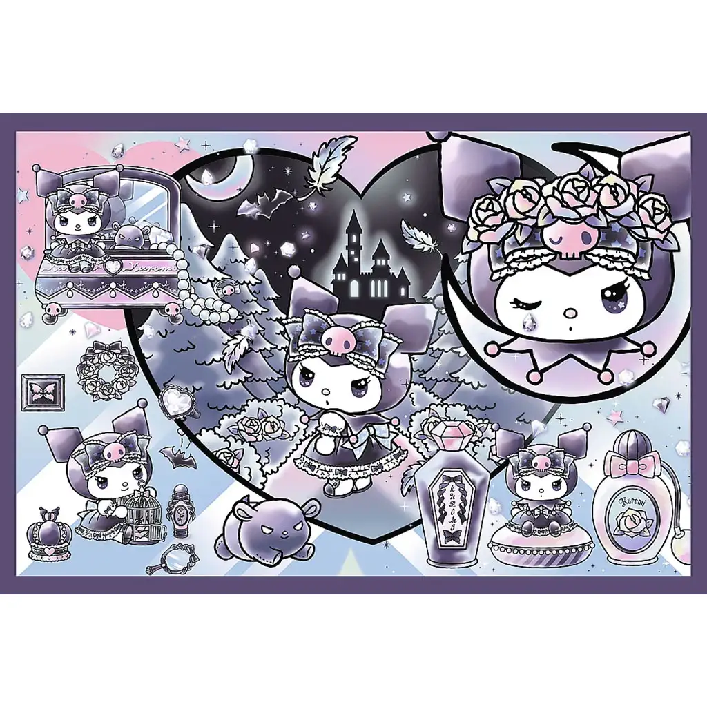 Kuromi varázslatos kalandok 2x200db-os puzzle - Trefl kép 2