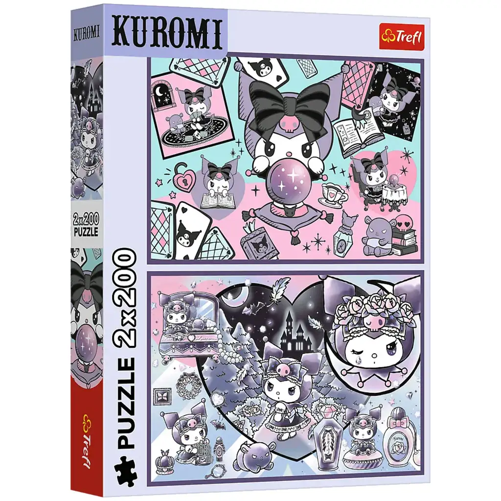 Kuromi varázslatos kalandok 2x200db-os puzzle - Trefl kép 1