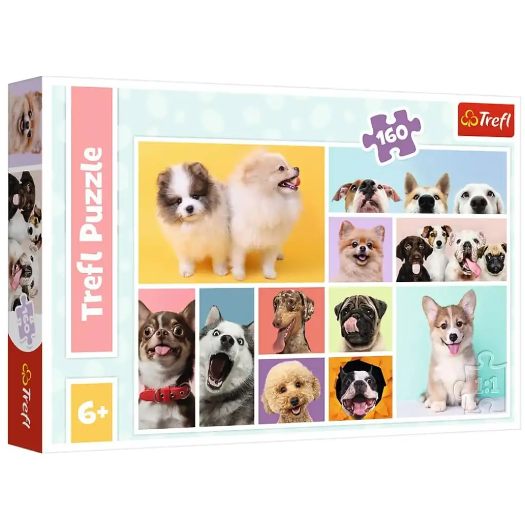 Kutya barátság 160db-os puzzle - Trefl kép 1