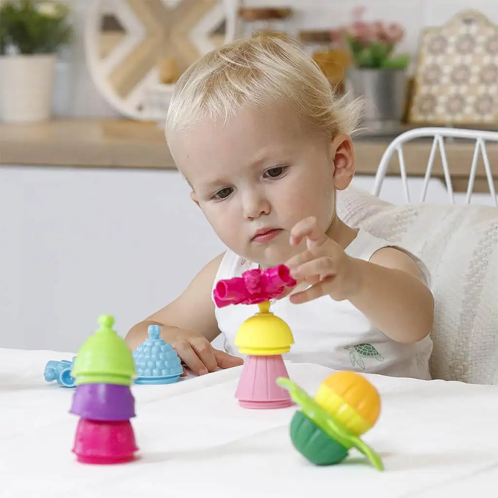LALABOOM: 24db-os bébi Montessori fejlesztőjáték - Trefl kép 4