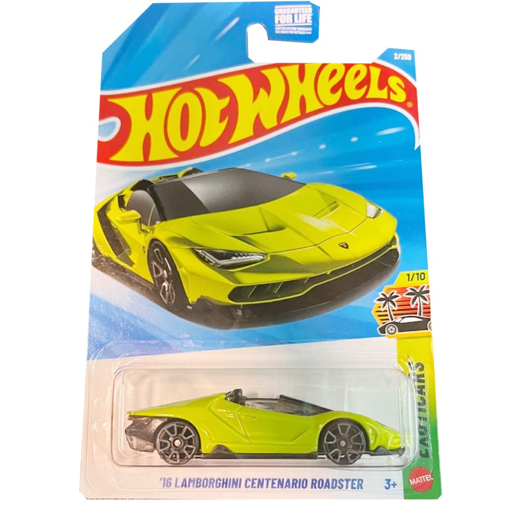 Hot Wheels: '16 Lamborghini Cenenario Roadster kisautó 1/64 – Mattel kép 1
