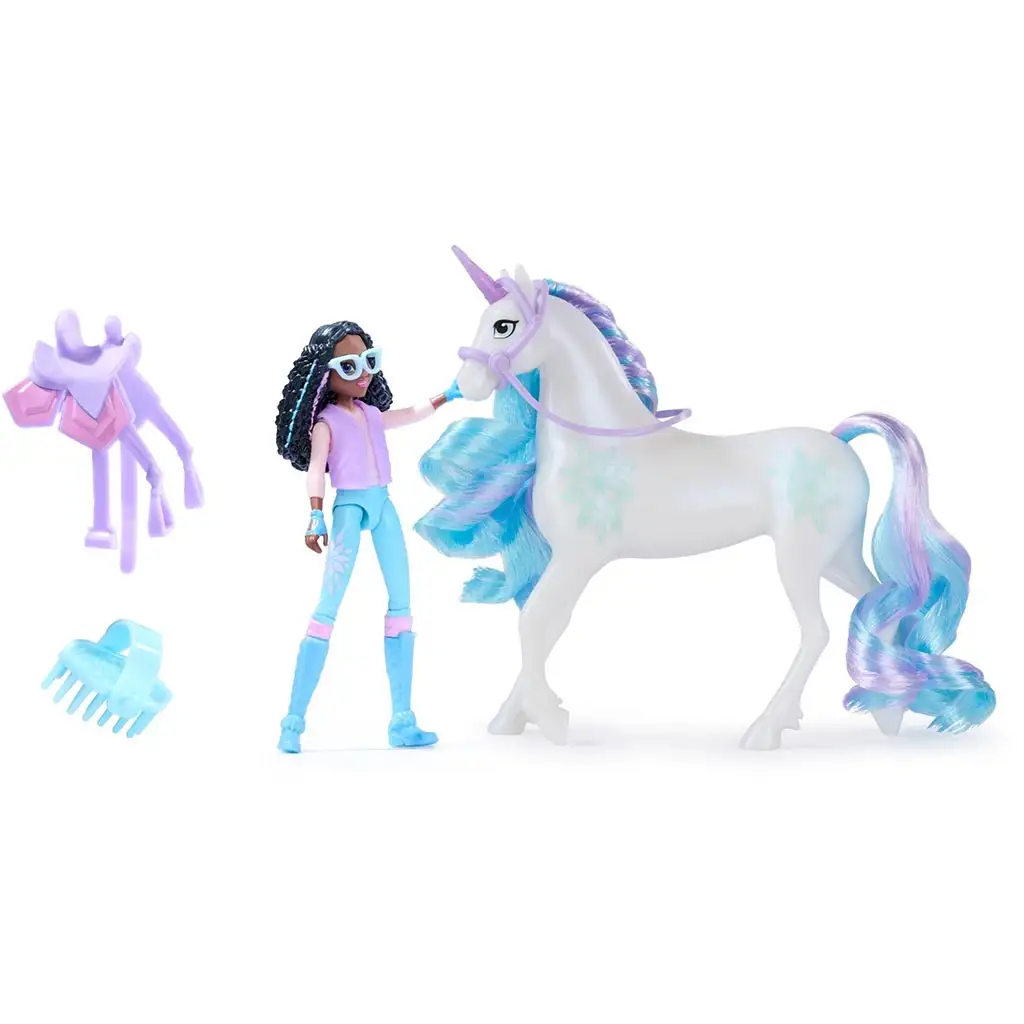 Unikornis Akadémia: Unikornis babával - Layla és Glacier - Spin Master kép 2