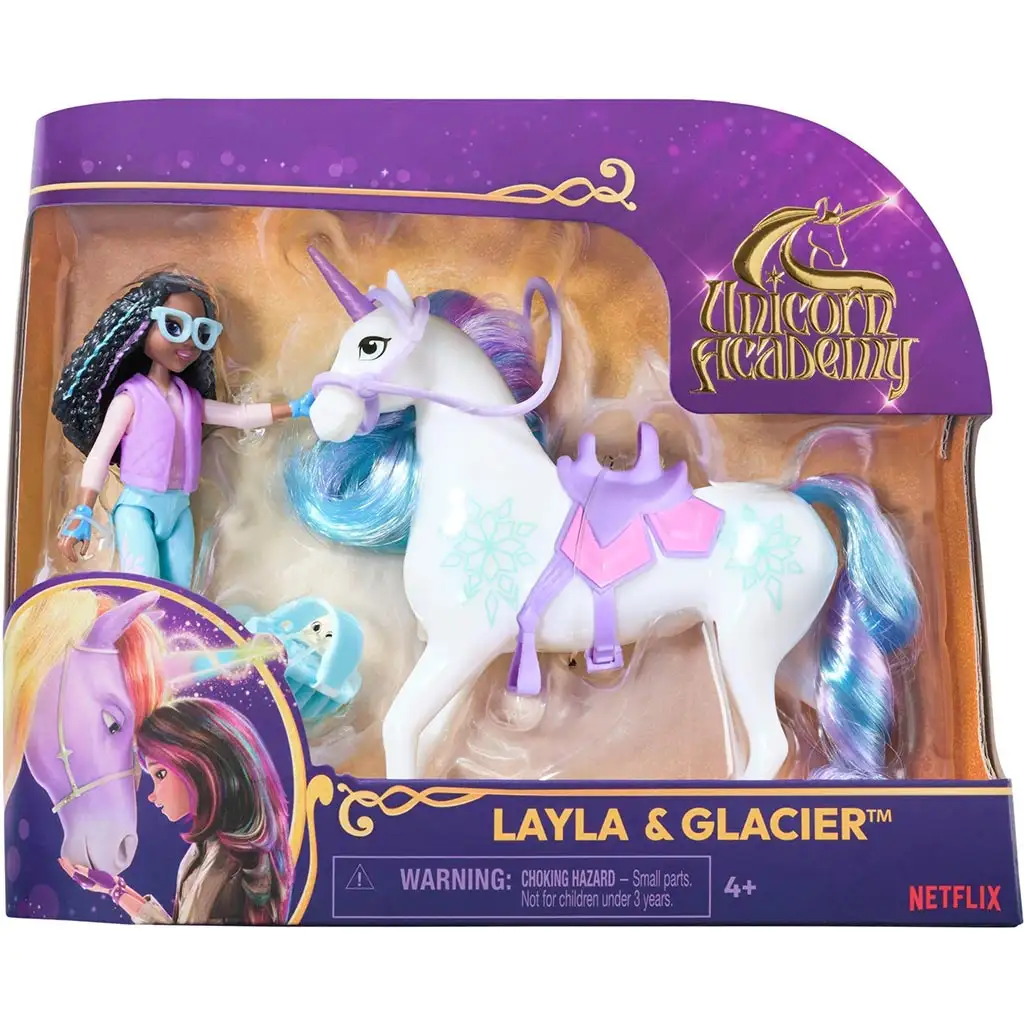 Unikornis Akadémia: Unikornis babával - Layla és Glacier - Spin Master kép 1
