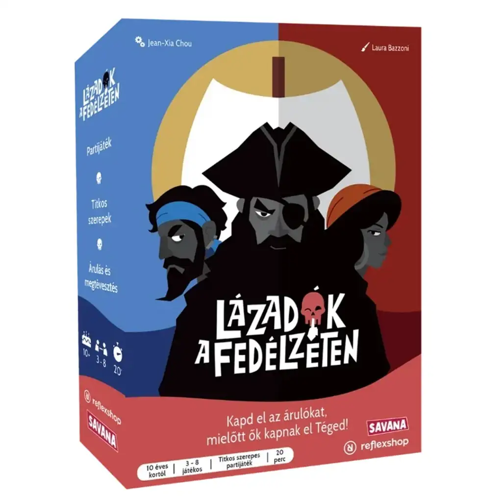 Lázadók a fedélzeten társasjáték kép 1