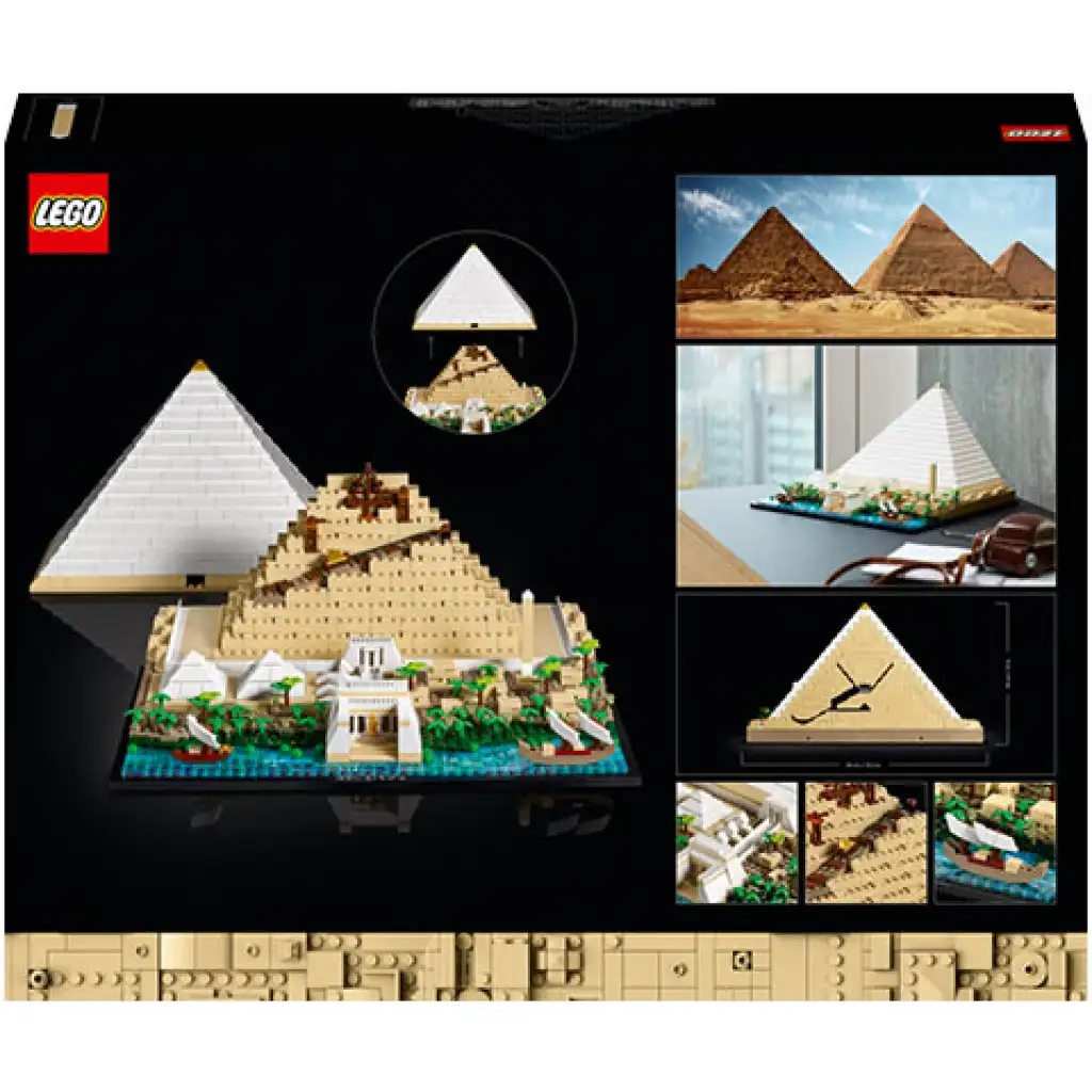LEGO® Architecture: A gízai nagy piramis (21058) kép 2