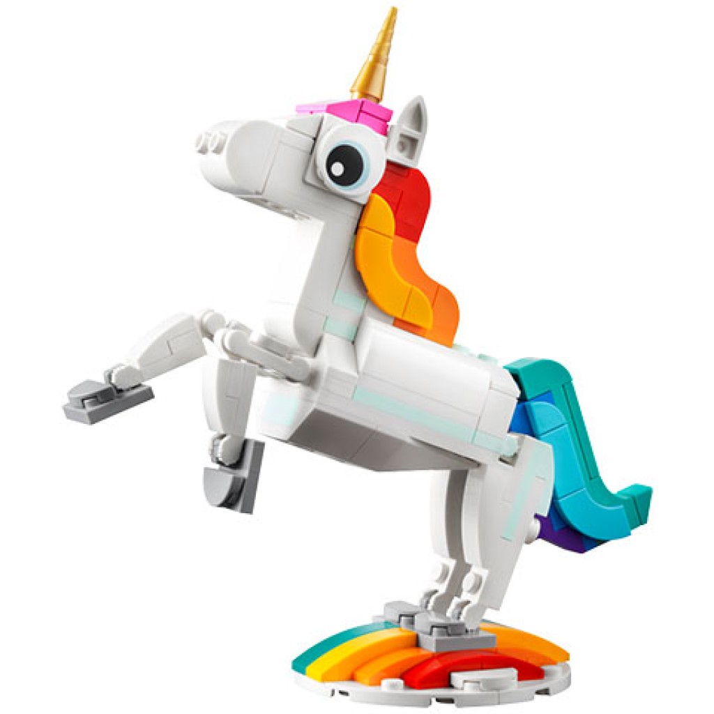 LEGO® Creator: Varázslatos egyszarvú 3 az 1-ben (31140) kép 3