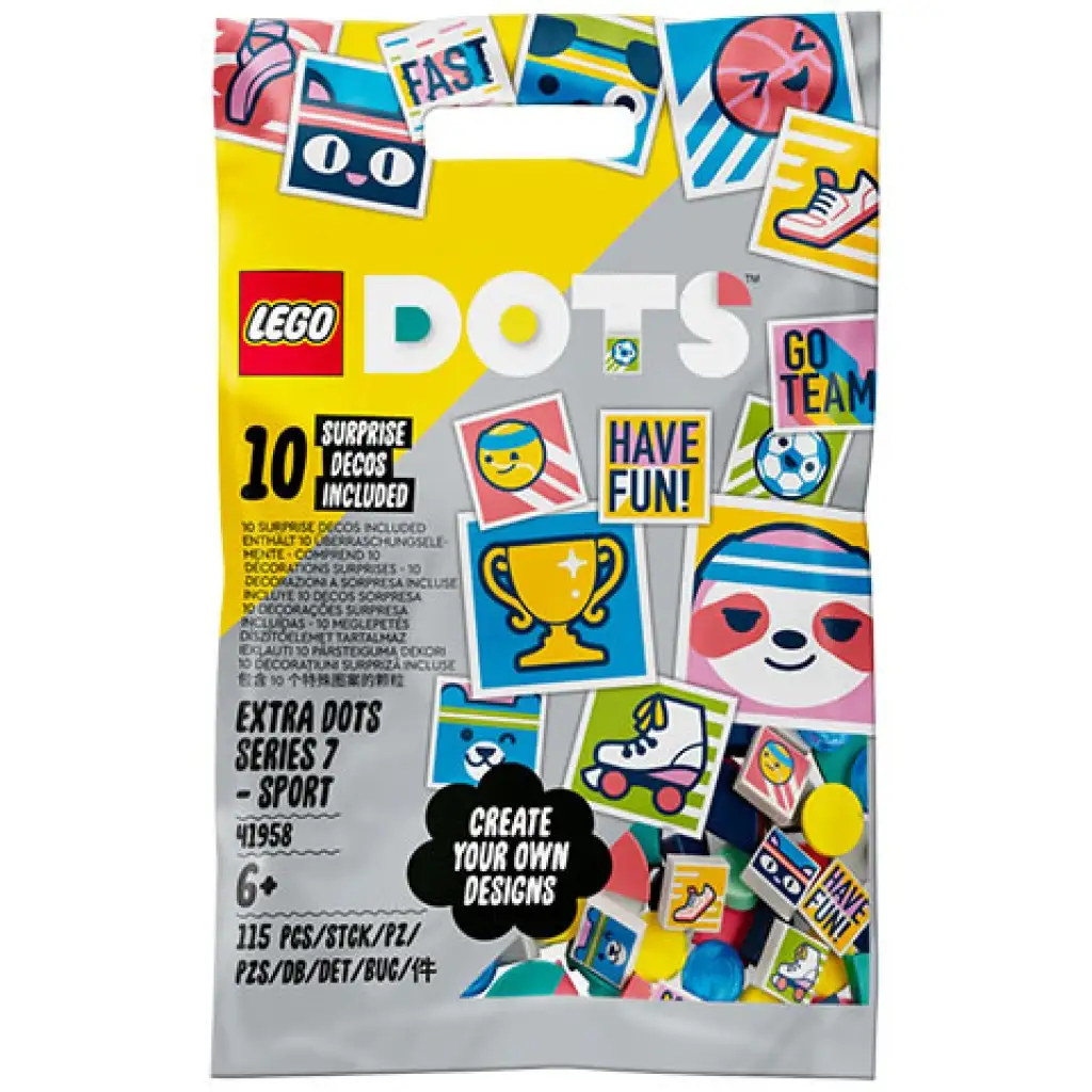 LEGO® Dots: Extra DOTS 7. sorozat - SPORT (41958) kép 1