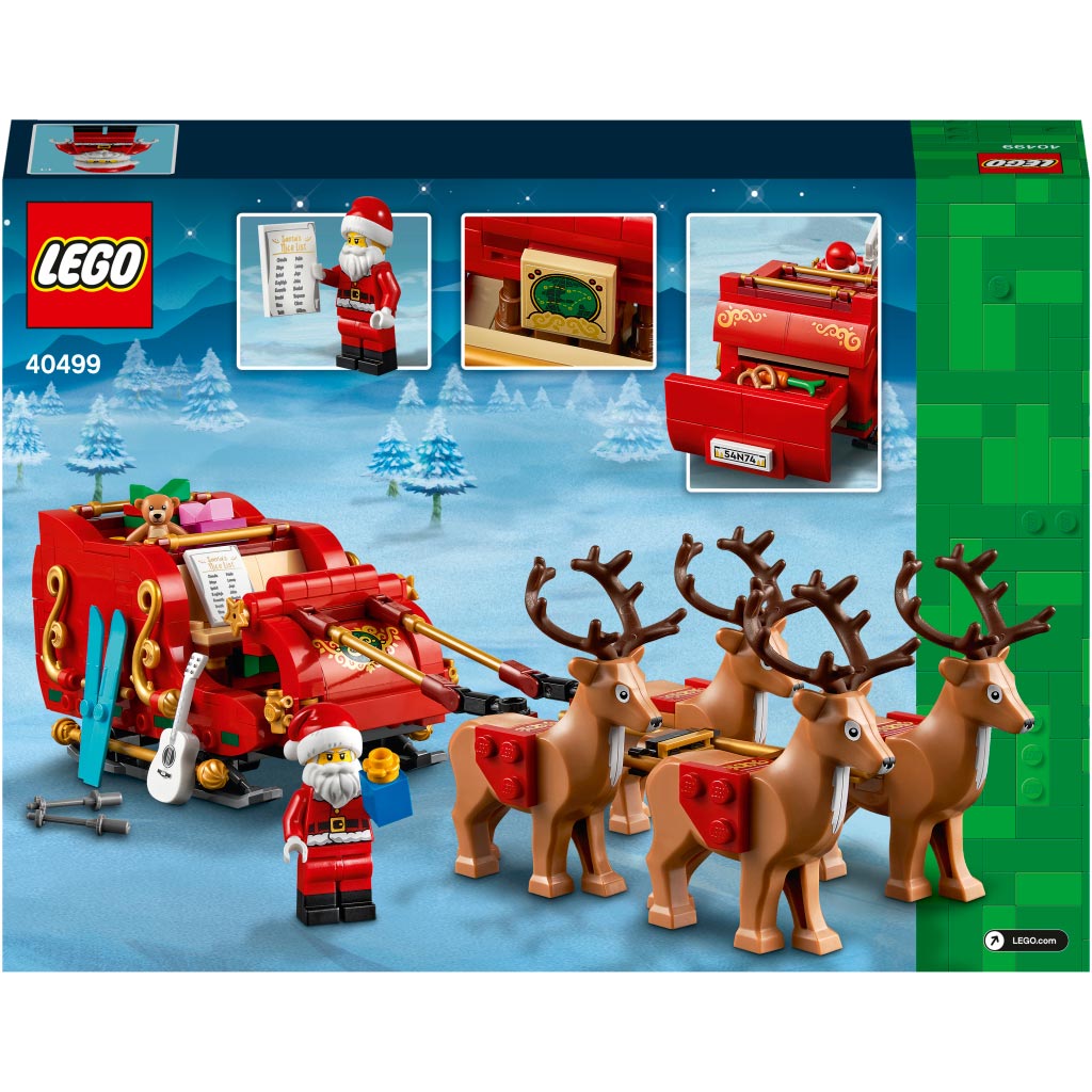 LEGO®: Lego A Mikulás szánja (40499) kép 2