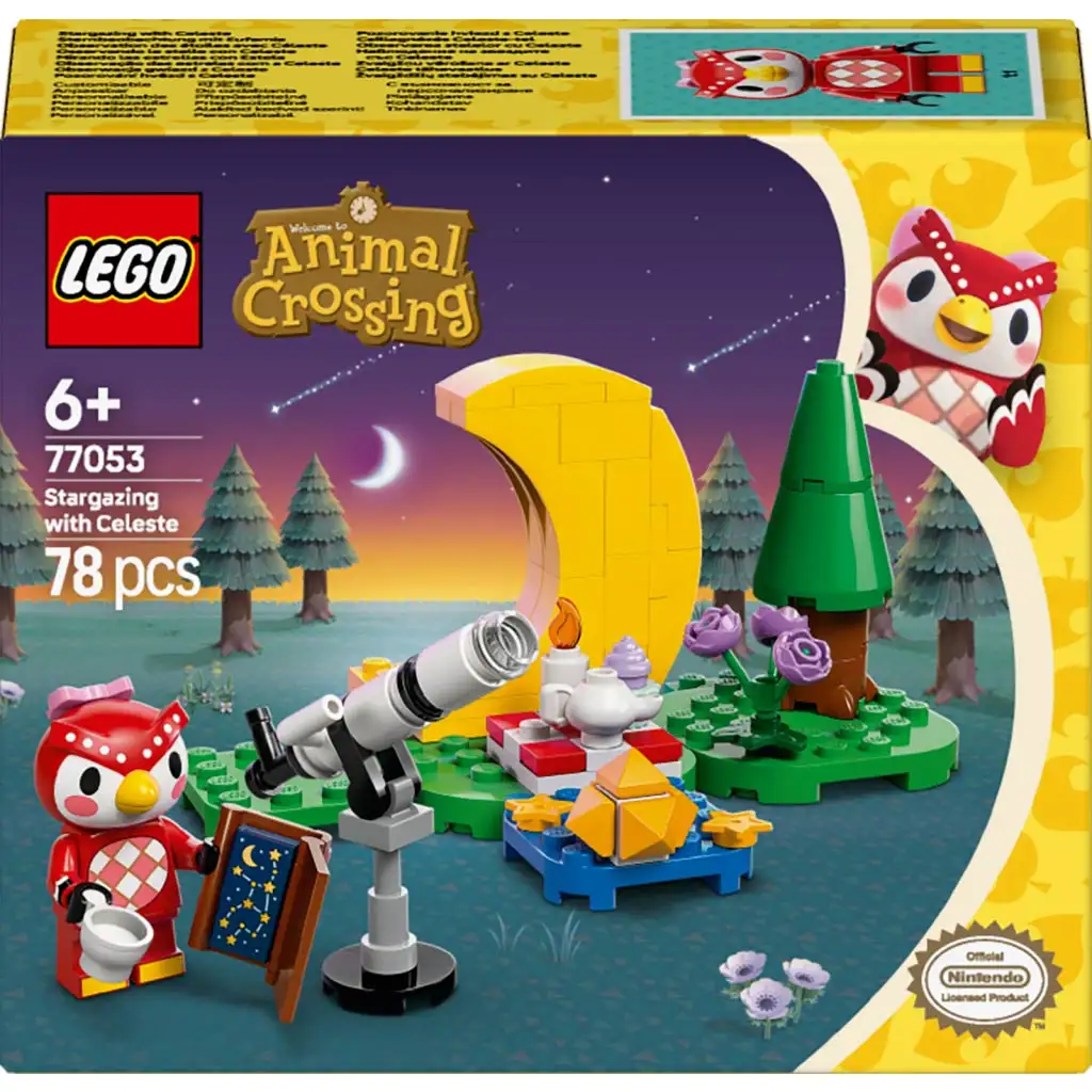 LEGO® Animal Crossing™: Csillagnézés Celeste-tel (77053) kép 1
