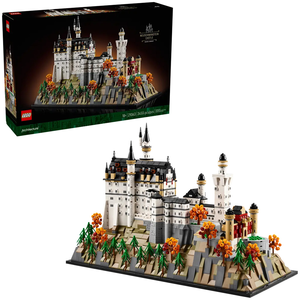 LEGO® Architecture: Neuschwanstein kastély (21063) kép 1