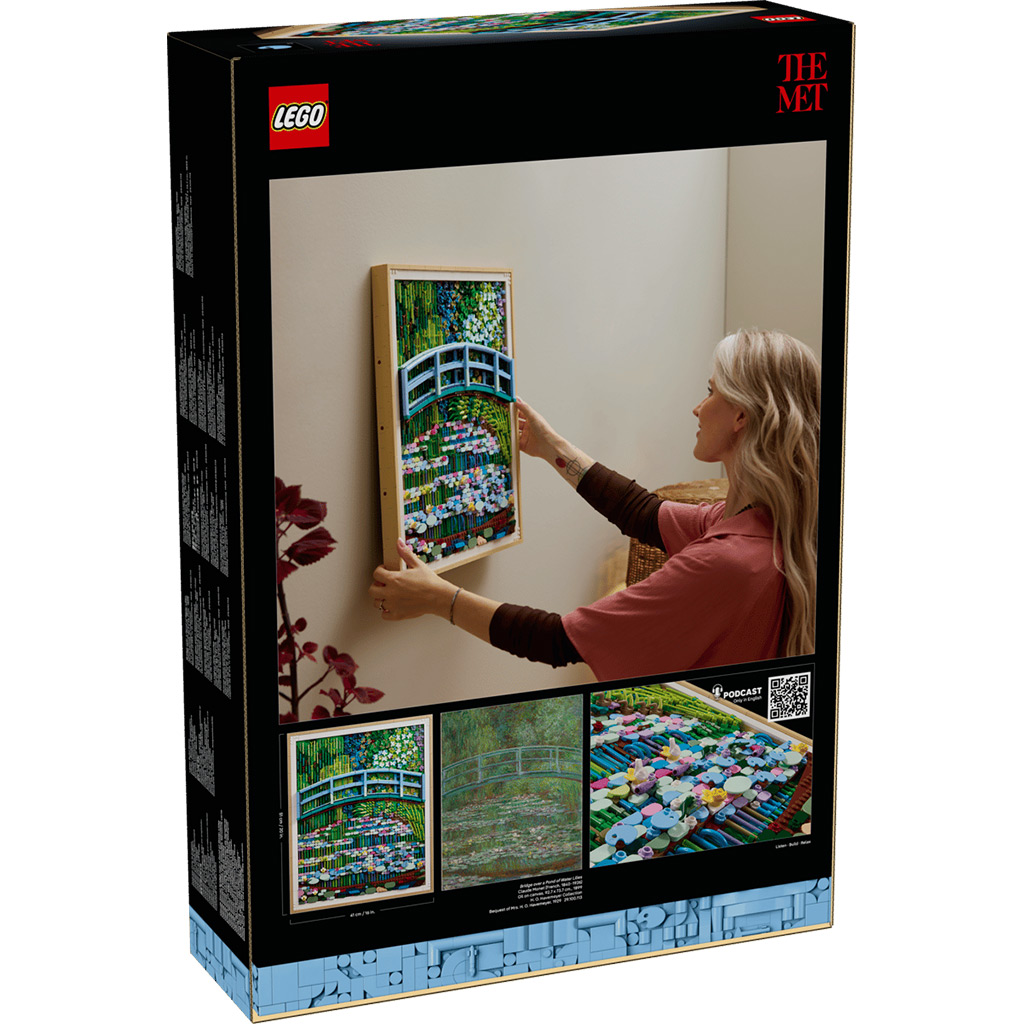 LEGO® Art: Claude Monet – Híd a vízililiomos tó felett (31220) kép 10