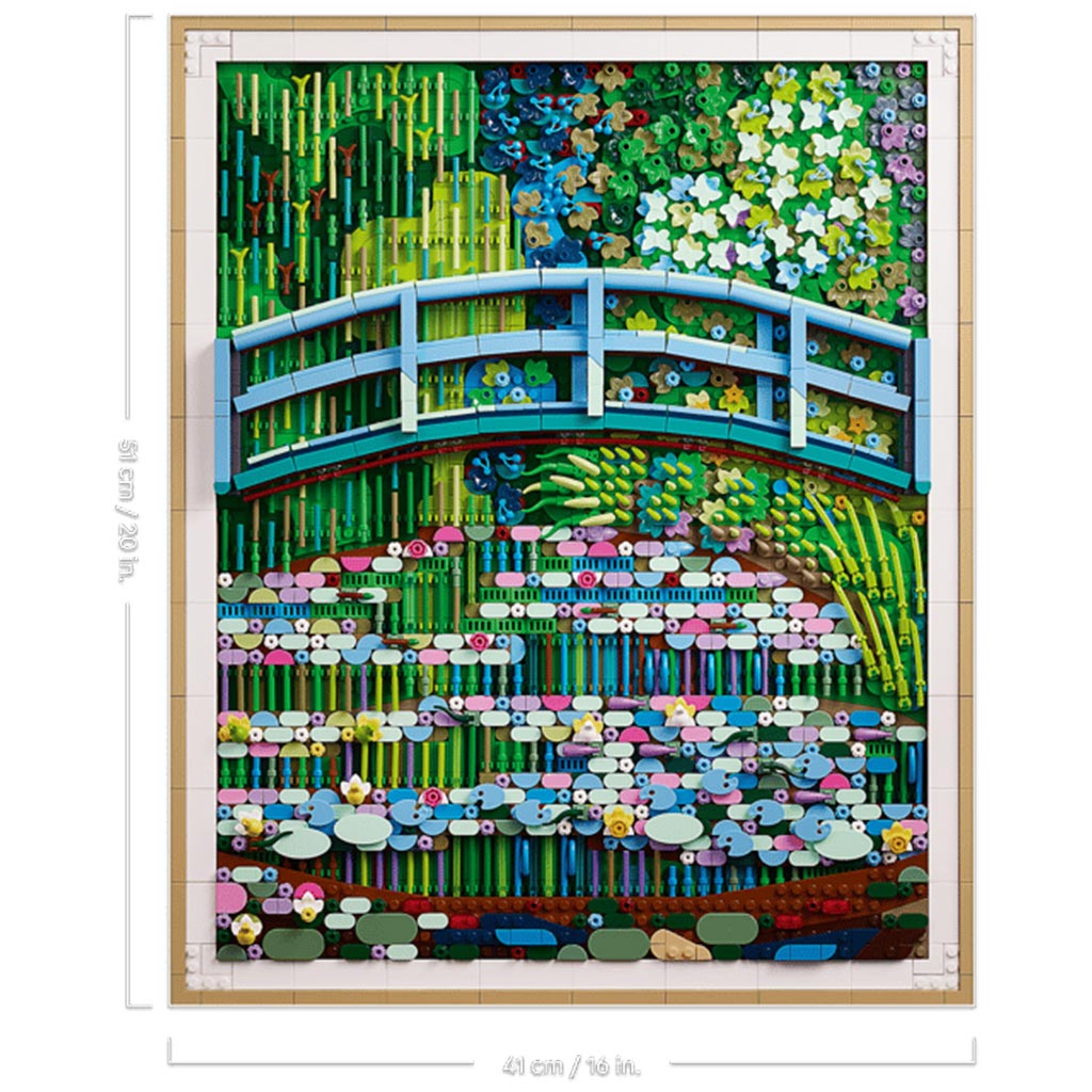 LEGO® Art: Claude Monet – Híd a vízililiomos tó felett (31220) kép 6