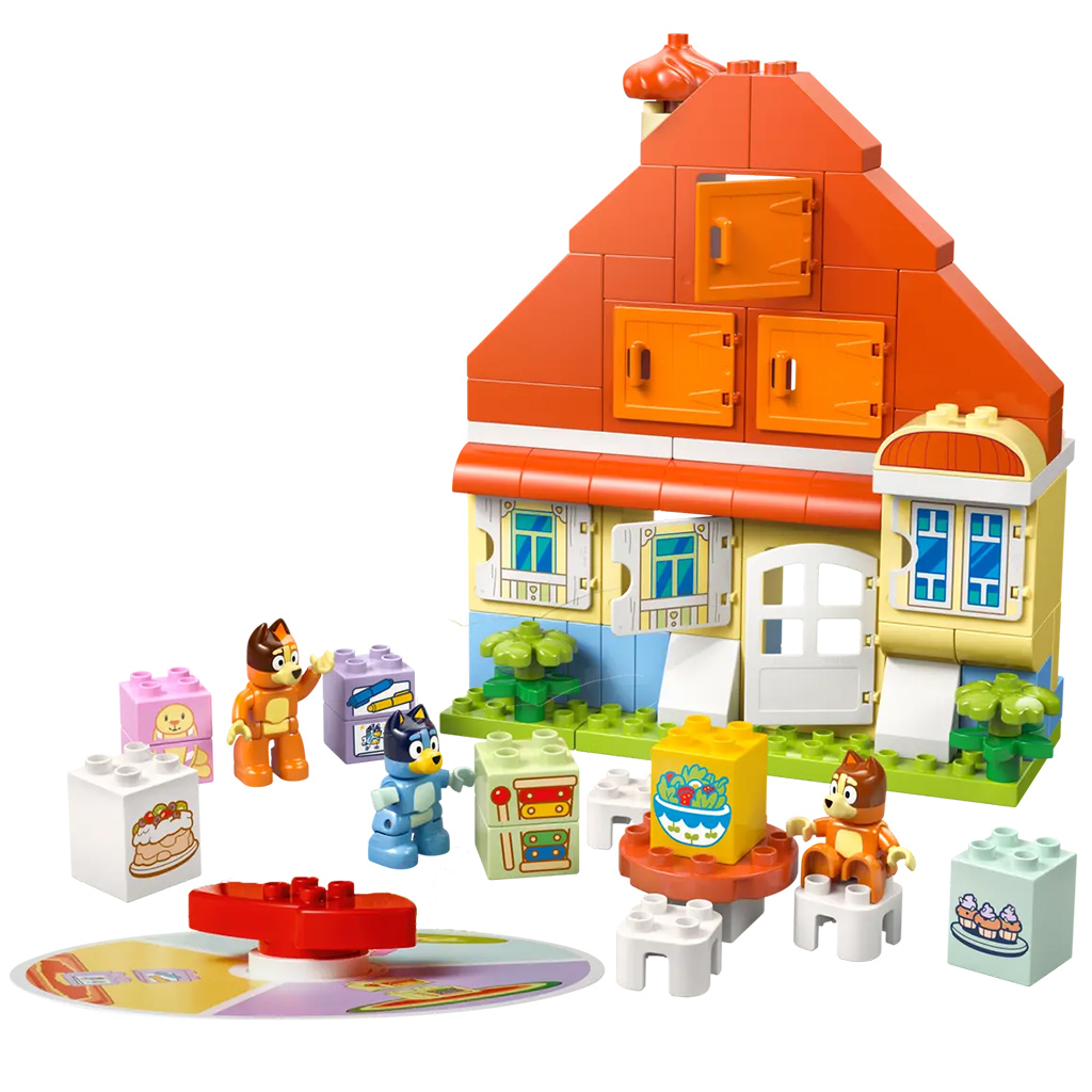 LEGO® DUPLO®: Bluey™ családi háza memóriajáték (10459) kép 2