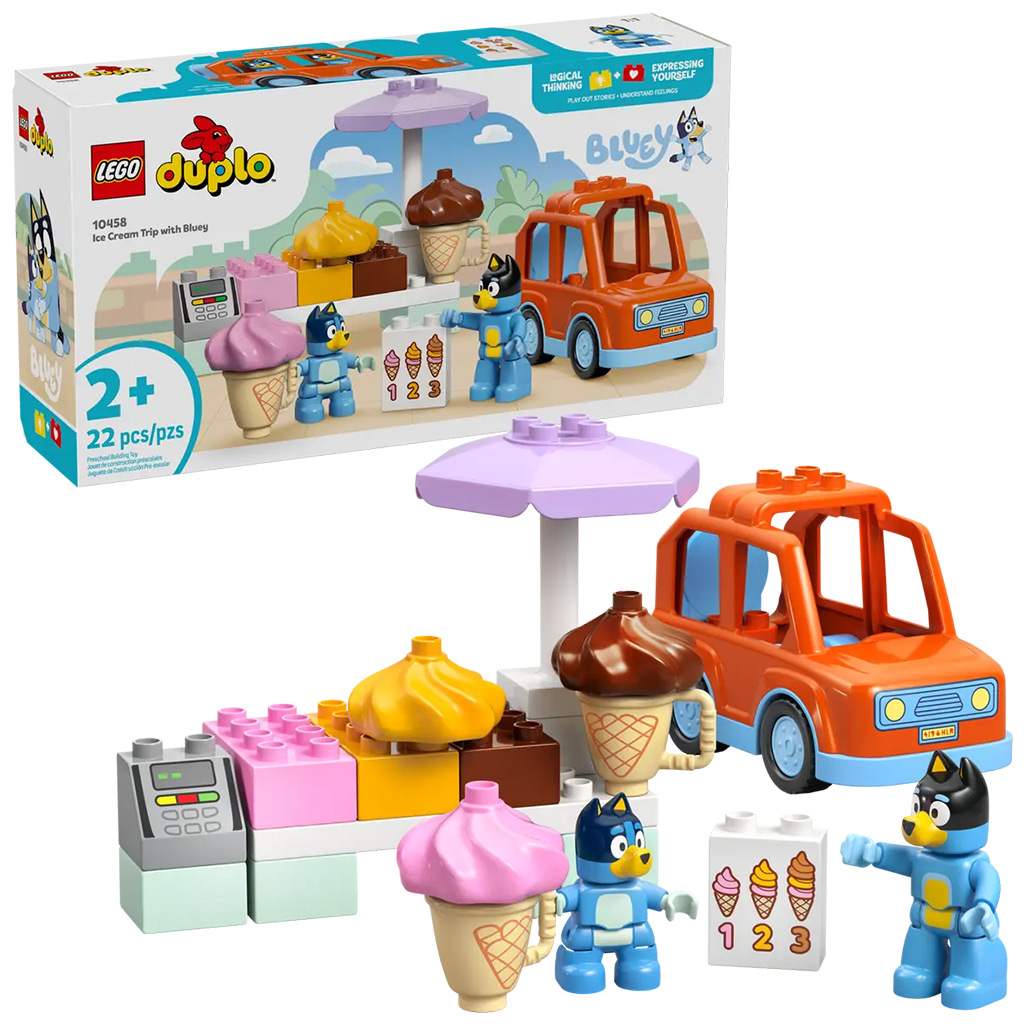 LEGO® DUPLO®: Fagyizás Bluey™-val (10458) kép 1