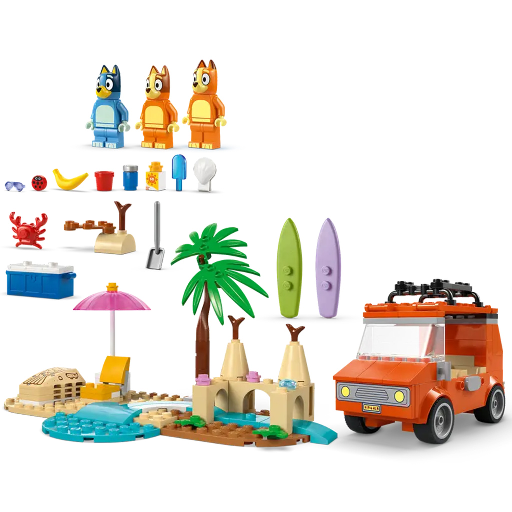 LEGO® Bluey™: Bluey és családja a tengerpartra utazik (11202L) kép 4