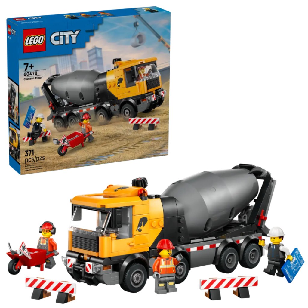 LEGO® City: Betonkeverő teherautó (60478) kép 1