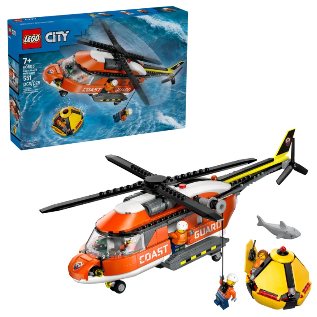 LEGO® City: Parti őrség helikopter (60503) kép 1