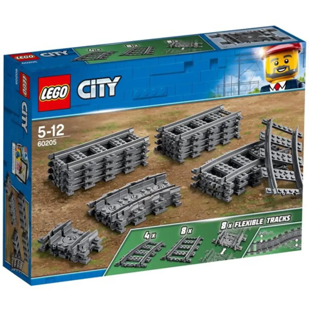 LEGO® City: Vasuti sínek (60205) kép 1