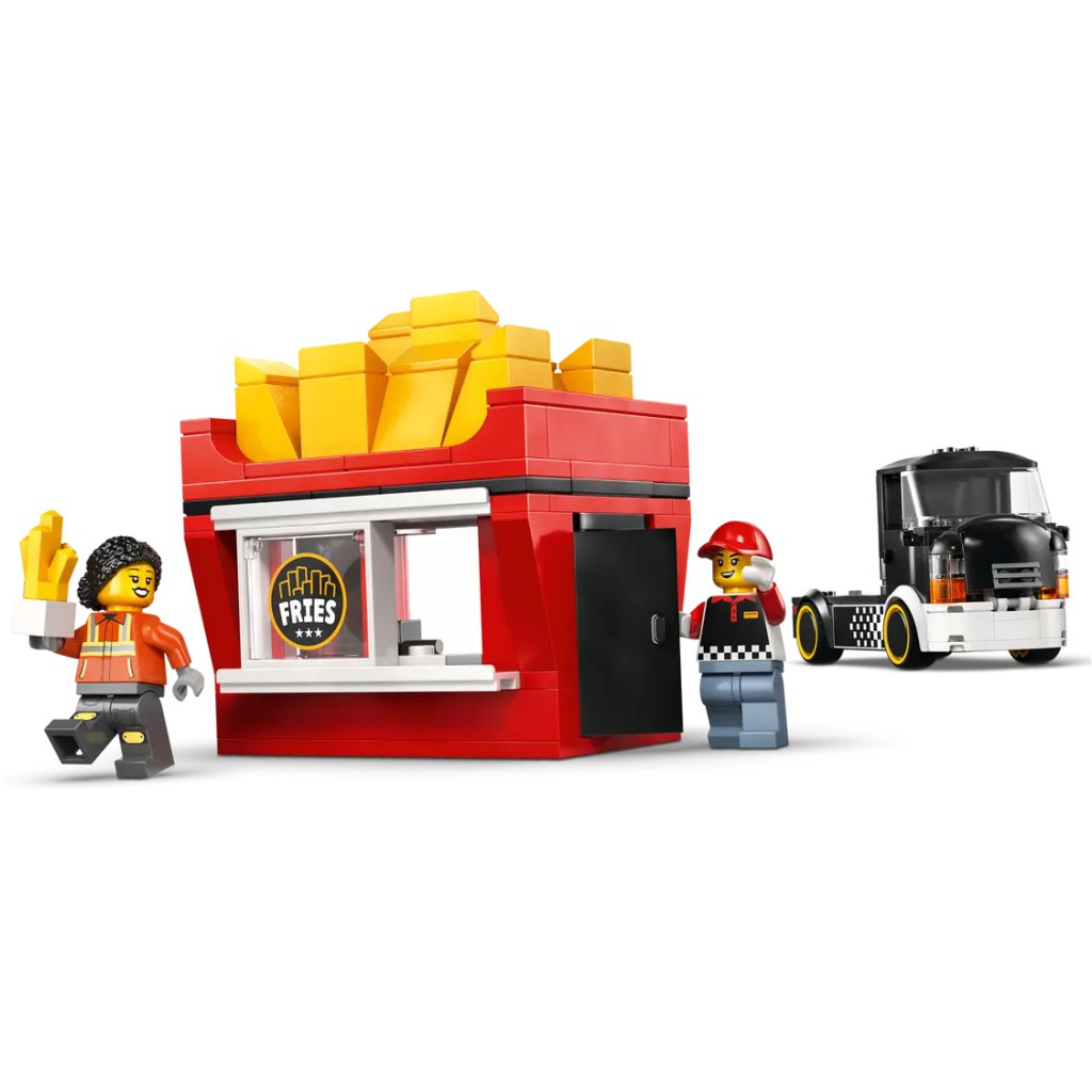 LEGO® City: Sültkrumpli-árus büfékocsi (60488) kép 3