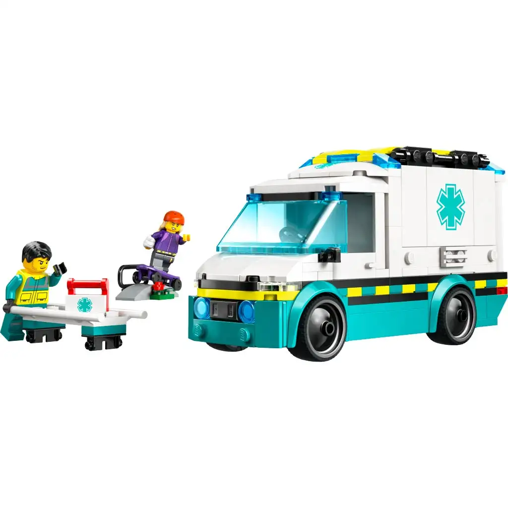LEGO® City: Sürgősségi mentőautó (60451) kép 2