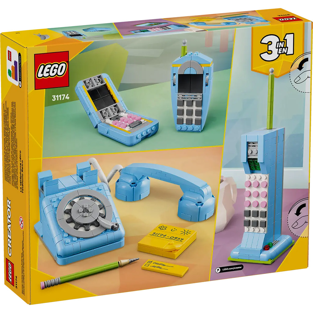LEGO® Creator: Retro telefon (31174) kép 6