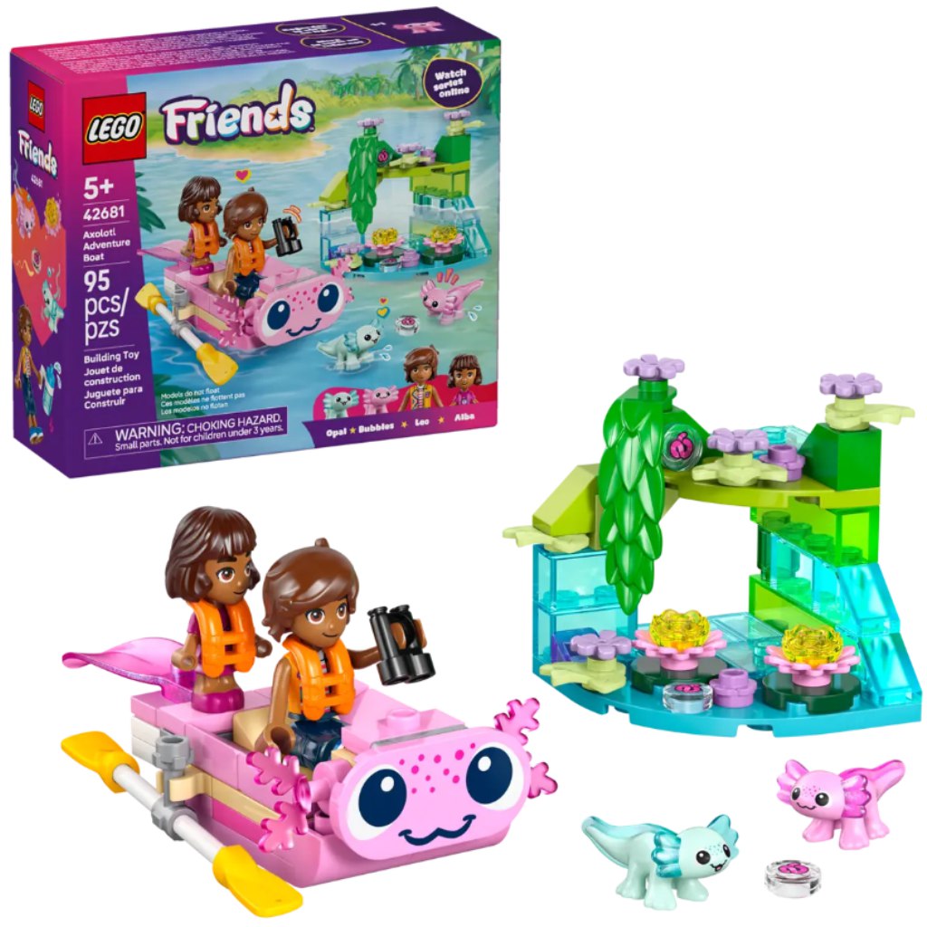 LEGO® Friends: Kalandok az axolotlhajón (42681) kép 1