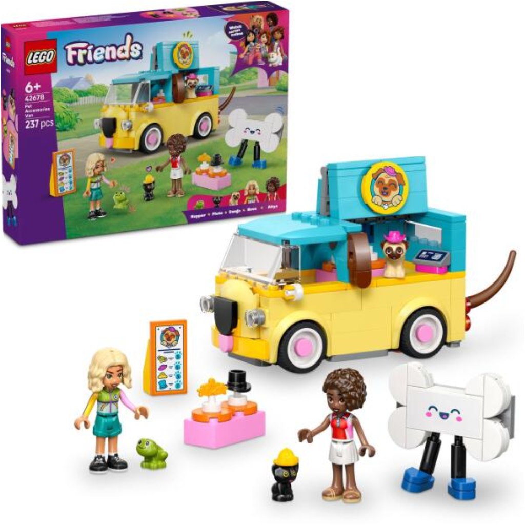 LEGO® Friends: Kisteherautó kisállatfelszerelésekkel (42678) kép 1
