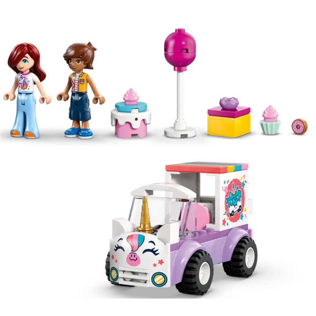 LEGO® Friends: Unikornisos tortaszállító autó (42675) kép 3
