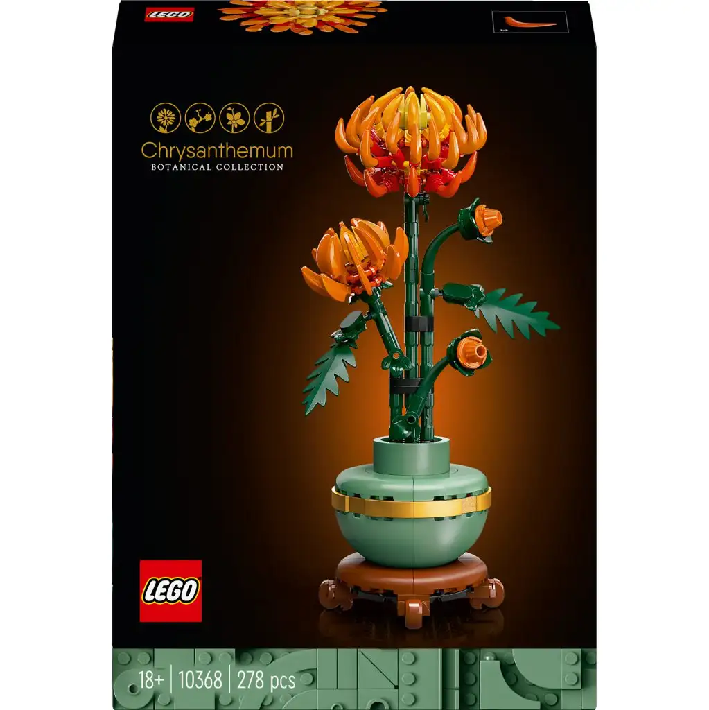 LEGO® Icons: Krizantém (10368) kép 1