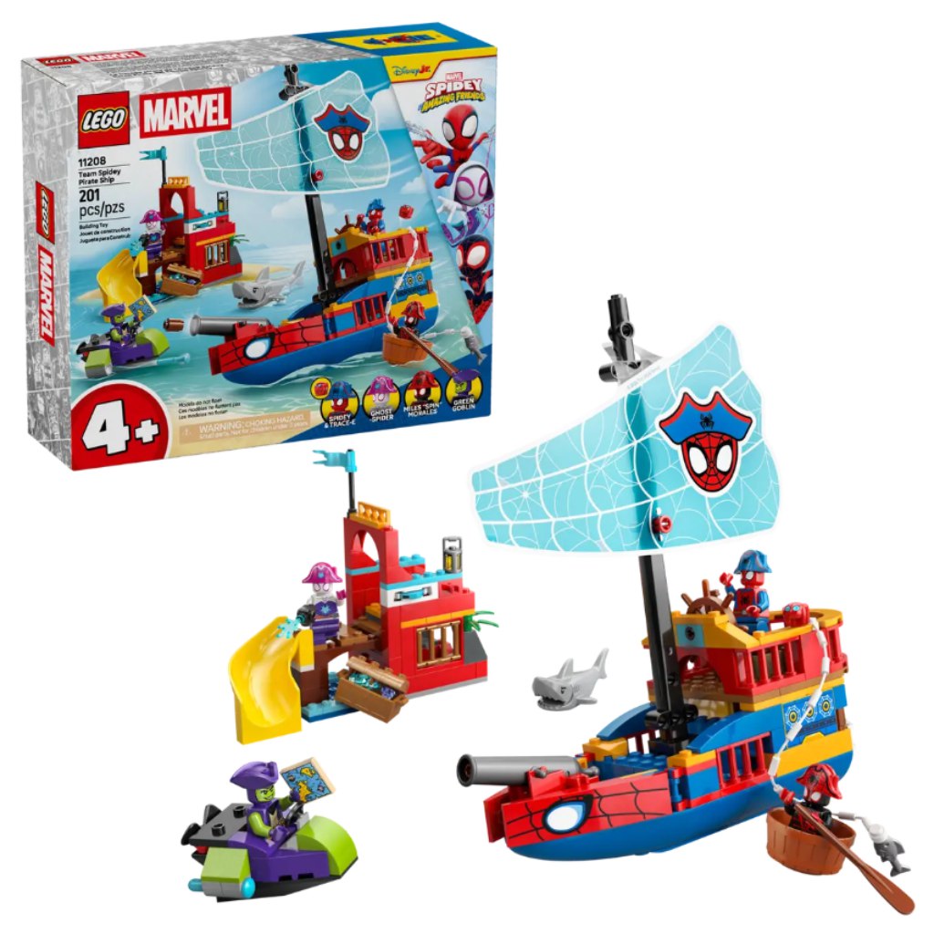 LEGO® Marvel: A pókcsapat kalózhajója (11208) kép 1