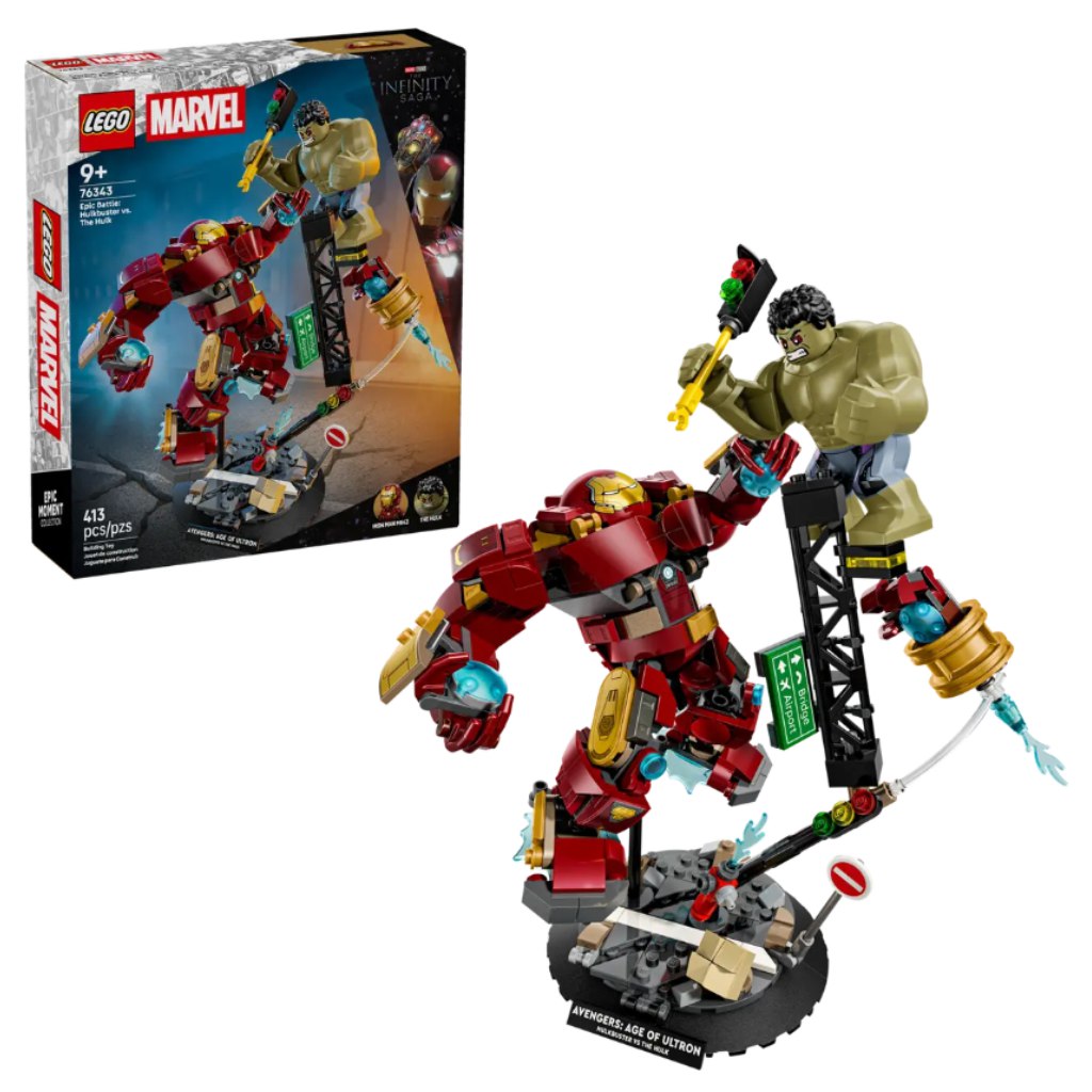 LEGO® Marvel: Hulkbuster és Hulk óriási csatája (76343) kép 1
