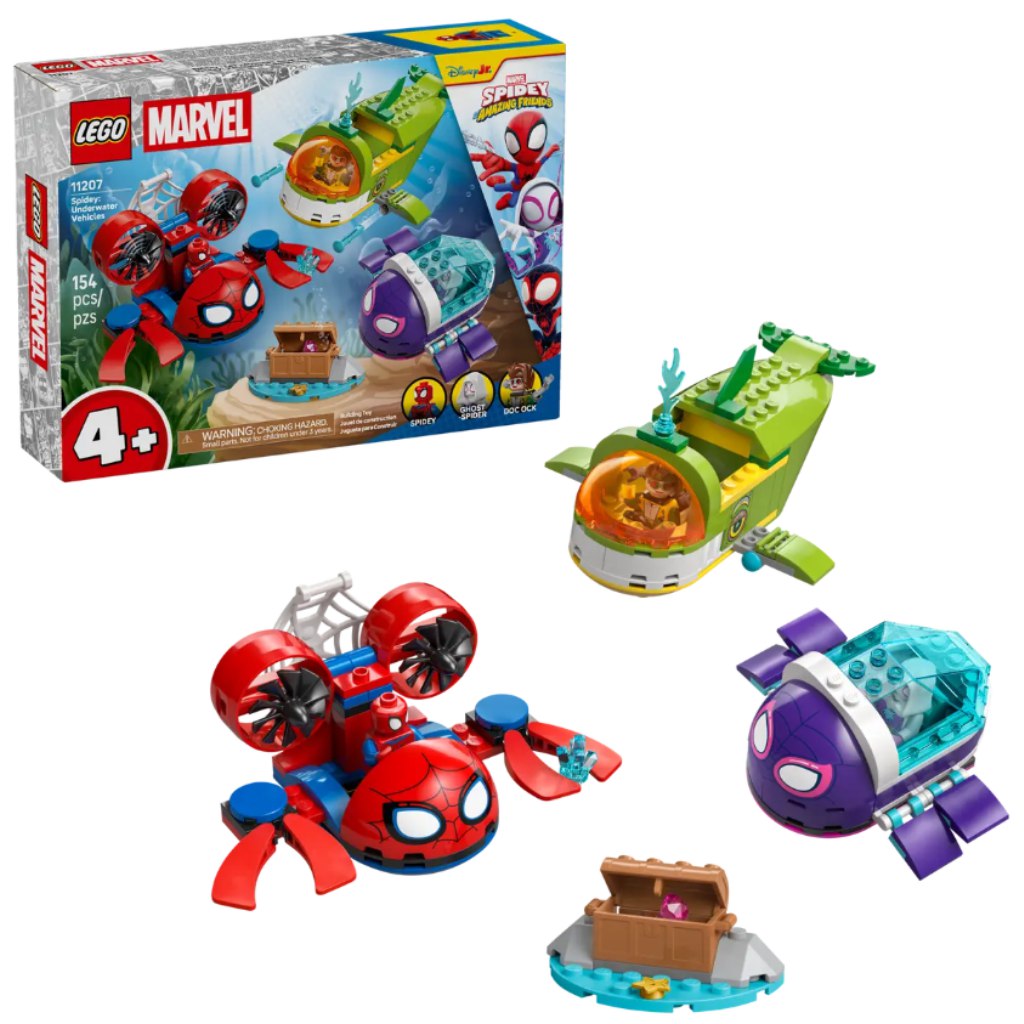 LEGO® Marvel: Pókember: vízi járművek (11207) kép 1