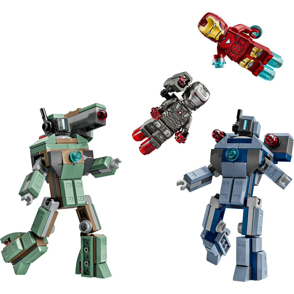 LEGO® Marvel: Vasember és Hadigép vs. Hammer-drónok (76320) kép 2