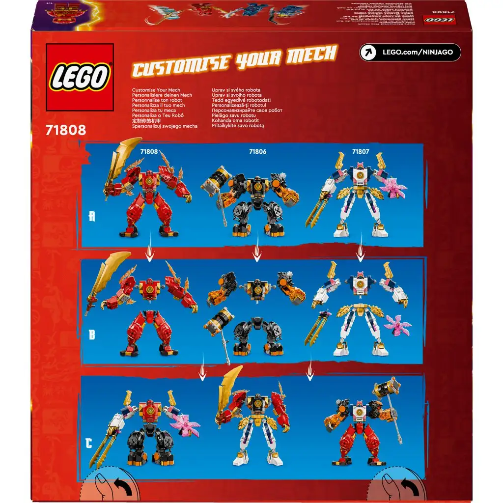 LEGO® Ninjago: Kai elemi tűzrobotja (71808) kép 5