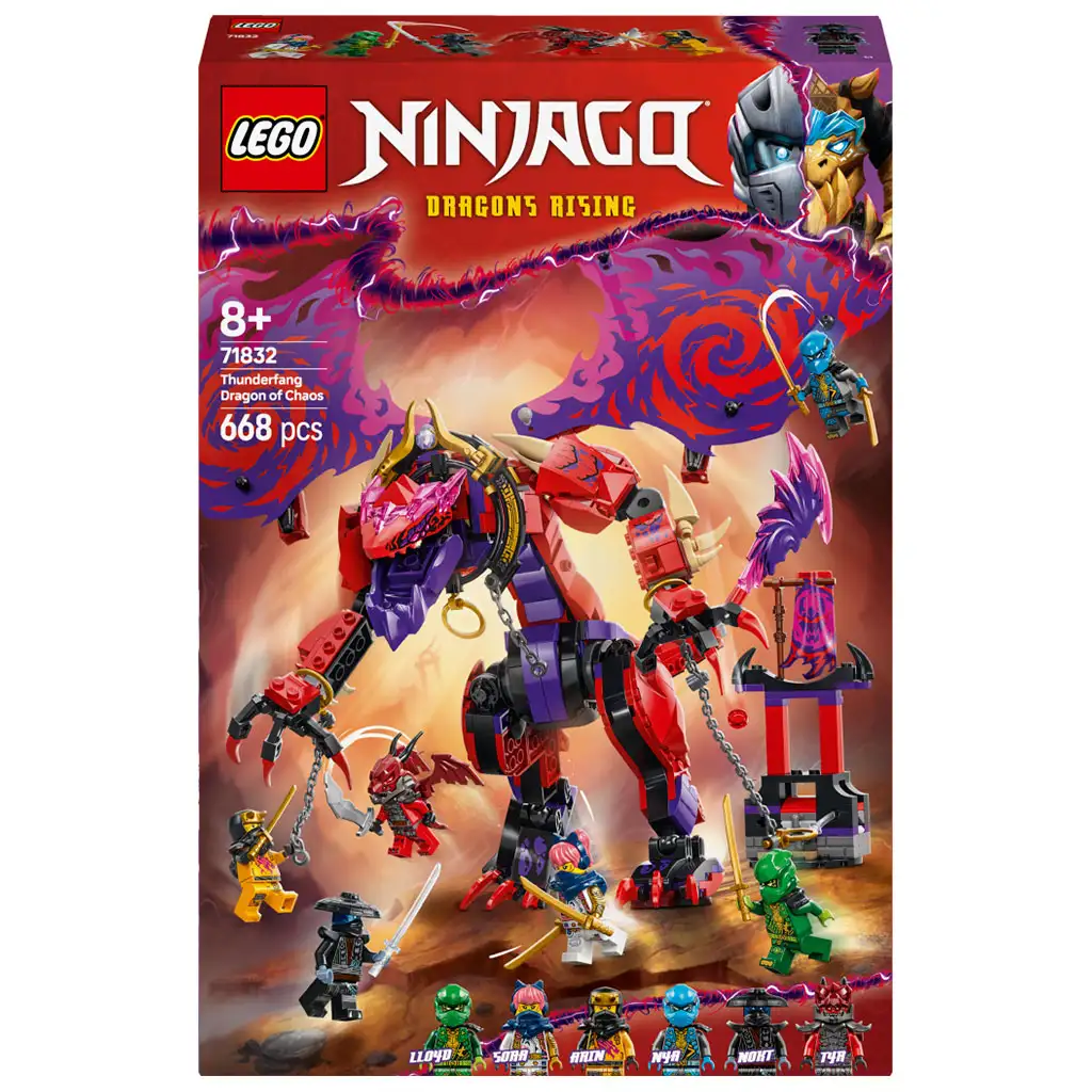 LEGO® Ninjago: Thunderfang, a káosz sárkánya (71832) kép 1