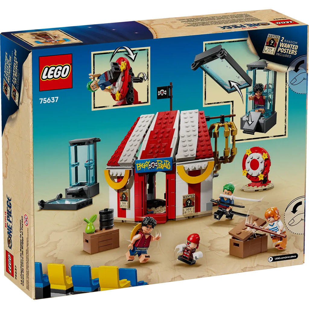LEGO® One Piece: Buggy, a bohóc cirkuszi sátra (75637) kép 6