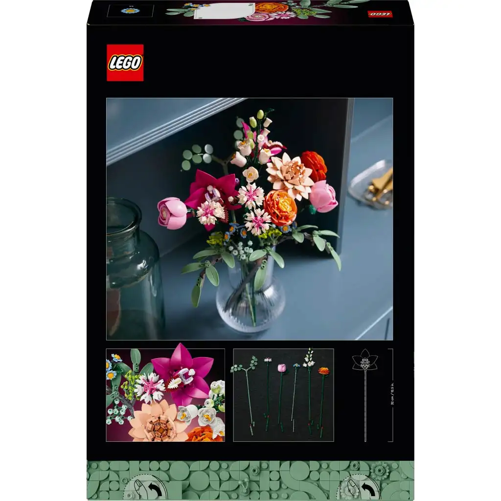 LEGO®: Lego Rózsaszín virágcsokor (10342) kép 2