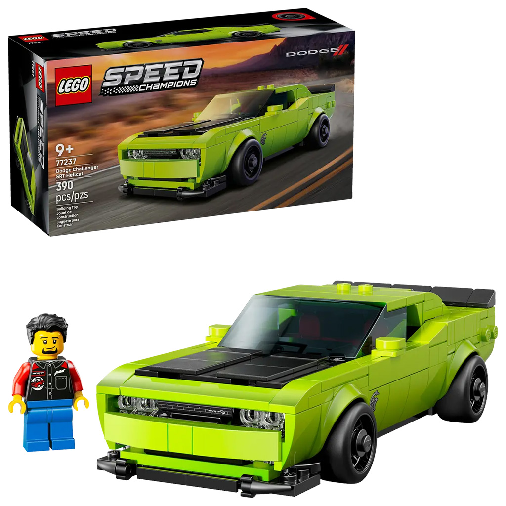 LEGO® Speed Champions: Dodge Challenger SRT Hellcat sportautó (77237) kép 1