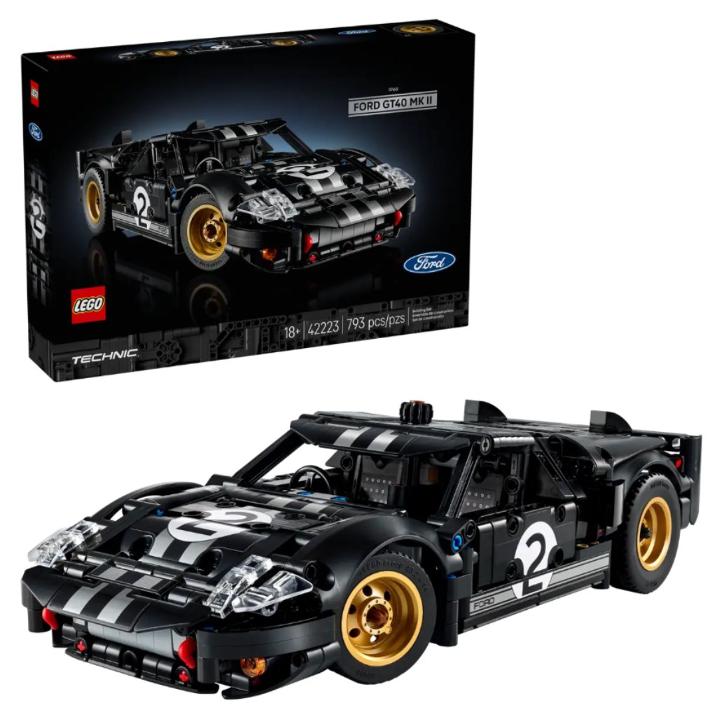 LEGO® Technic: 1966 Ford GT40 MKII versenyautó (42223) kép 1